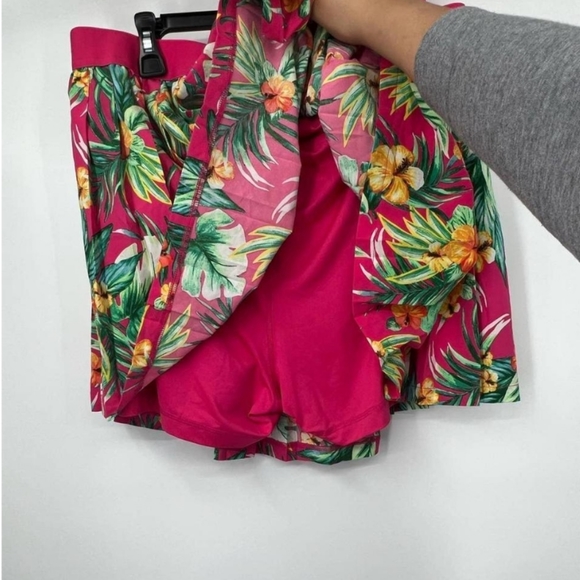 Tropical Pink Athletic Skort 1x NWT - Picture 3 of 9